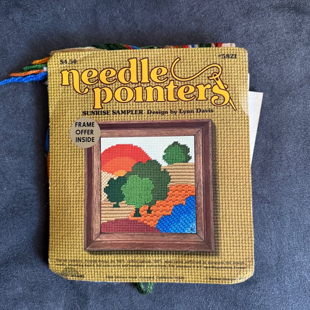 Needle Pointers Sunrise Sampler Kit By Lynn Drew